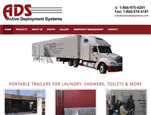 Tablet Screenshot of activedeployment.com